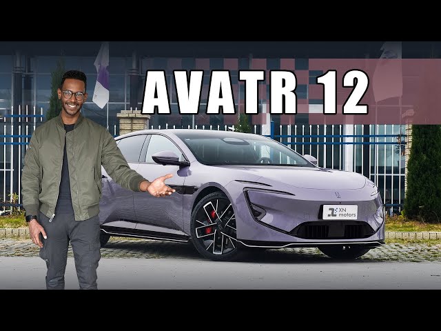 Avatr 12 السيارة الكهربائية الشبيهه لسيارات أفلام الخيال العلمي