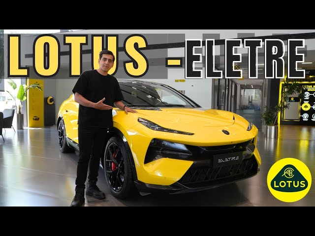 LOTUS ELETRE: THE WORLD’S FIRST ELECTRIC HYPER-SUV | 4K Full Review