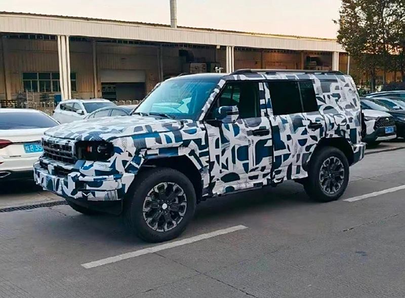 Spy Shots of Jetour’s First Hardcore SUV SHAN HAI T5 Released!